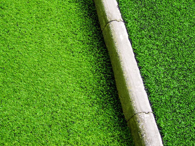 Cement Border Installation