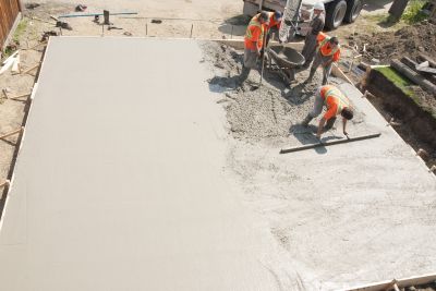 Concrete Slab Laying