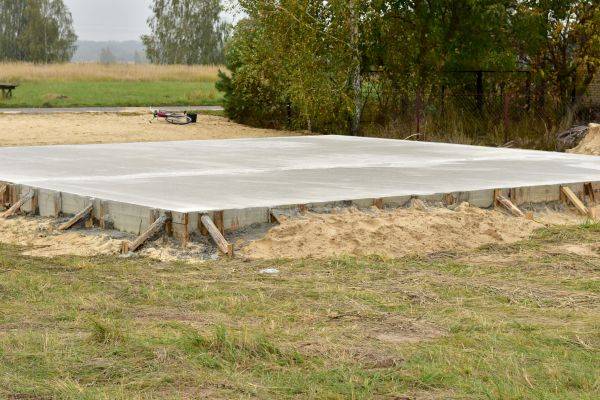 Concrete Base Installation in Elmhurst
