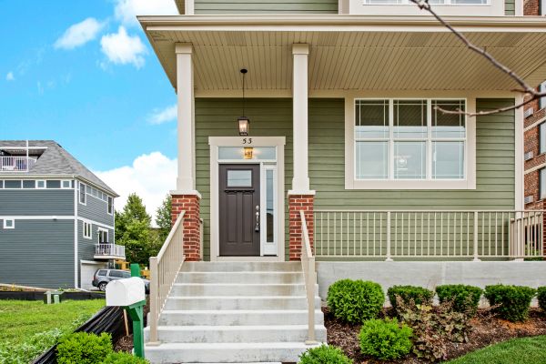 Entryway Stairs Installation
