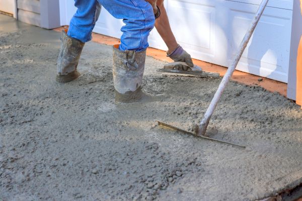 Driveway Slab Construction in Elmhurst
